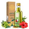 Aceite Natural para el Cabello Jeevan Kamal 100ml para Todo Tipo de Cabello | Mezcla Ayurvédica con Aceite de Coco, Bhringraj, Amla, Neem, Methi, Flor de Hibisco y Hojas de Curry