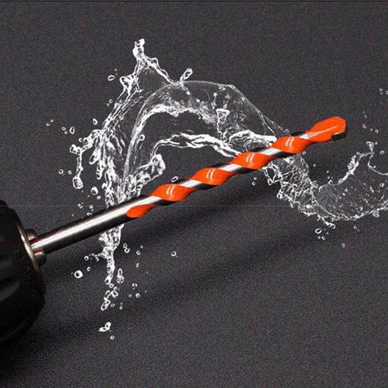 10Pcs Triangle Drill Bits Multifunctional Twist Drill Head Hand Tool Set New