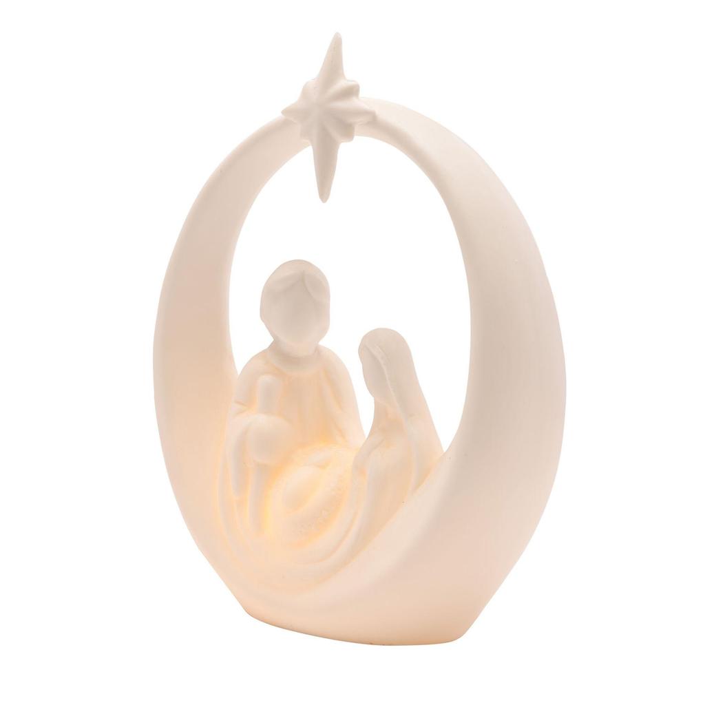 Ceramic LED Nativity Scene