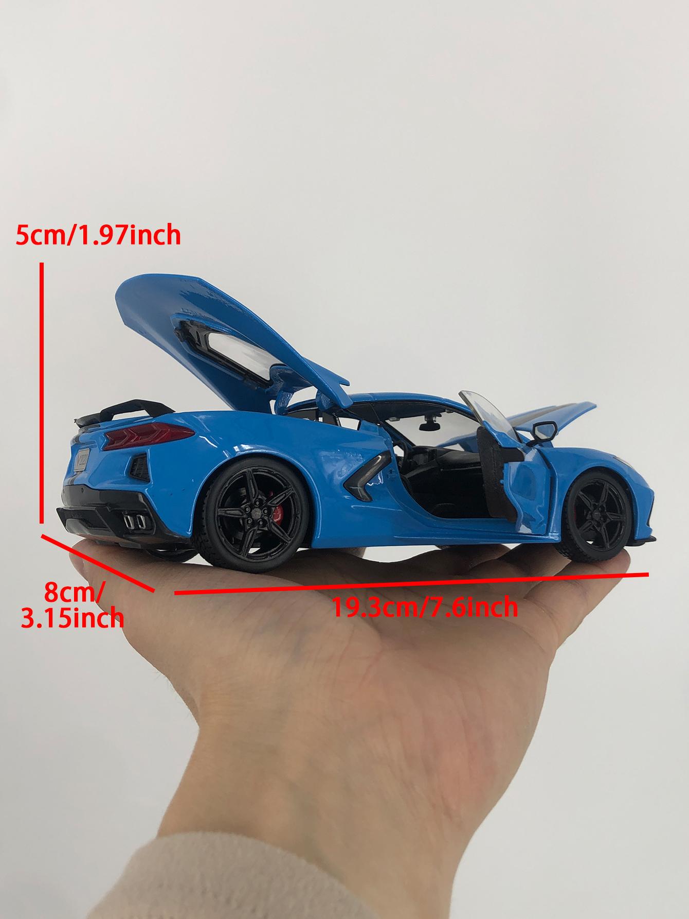 

Maisto 1:24 Chevrolet Corvette Stingray Coupe 2020 car model, zinc alloy metal decoration, collectible gift car