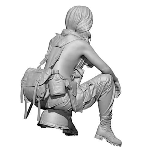 Sol Model 1/35 Topless Cora Resin Kit MM399 Molded In Color