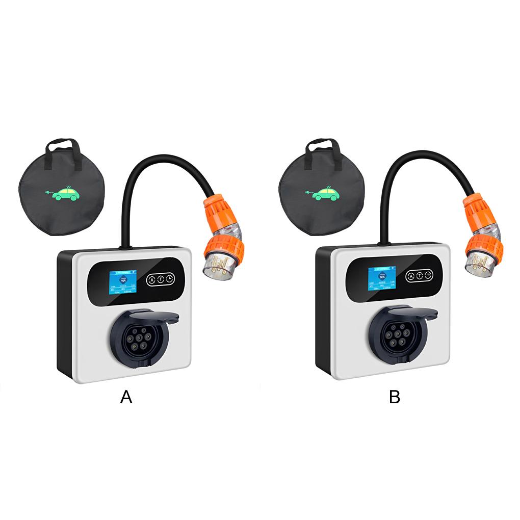 Protable 11/22KW EV Charger Mobile With AU 3Phase 5PIN CEE Plug Type 2 Socket Ev Charger