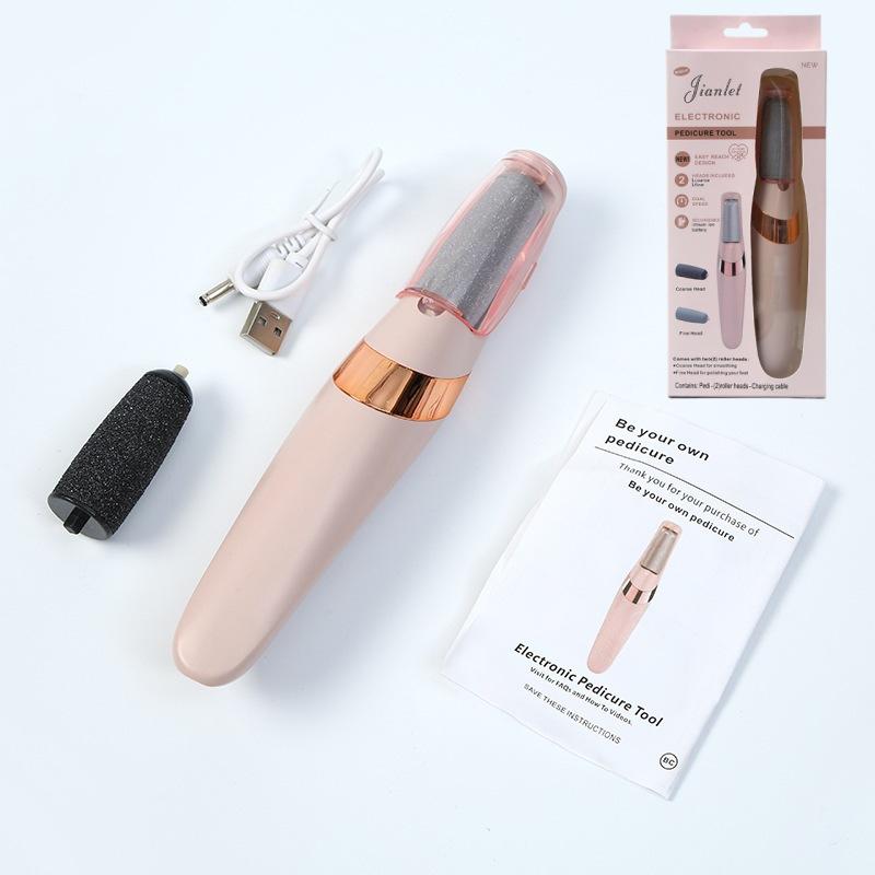 Automatic Electric Foot Scrubber for Removing Dead Skin and Calluses, Foot Pedicure Device, Foot and Heel Grinder, Household Use