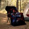 1pc Chucky2 Theme Blanket - Digital Print, Polyester, Cozy for All Seasons, Perfect for Outdoor, Camping, and Travel