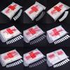 Korean French Nail Tips - 500 pcs Clear Half-Cover Seamless Stickers