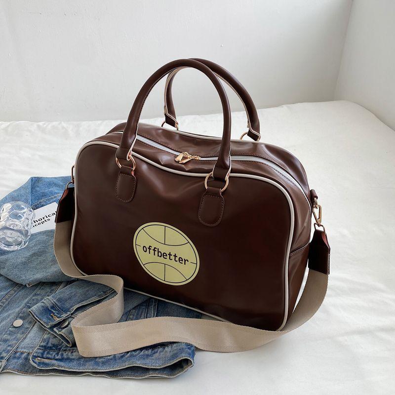 

Lightweight Women s Bag Spring/Summer 2025 New South korea INS Sports Fitness Travel Handbag All-Matching Shopping Bag Brown