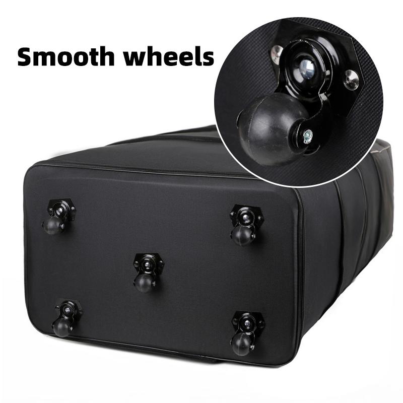 Outdoor Camping Storage Travel Bag Large-capacity Air Consignment Package Waterproof Folding Travel Wheeled Luggage Bag
