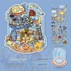 Mr. Paper Star Dream Prince 3D Scenery Illustration Miniature Decompression Stickers