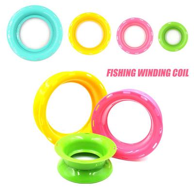 Fishing Line Coiling Plate Handle Wire Winding Circular Main Coil Board Fishing Equipment Spool Store Fishing Line Accessories