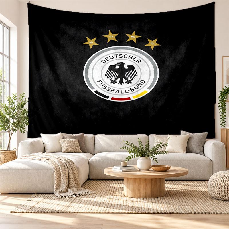 Germany national football team Wall Tapestry, Soft Fabric Wall Hanging, Decorative Backdrop For Bedroom Home Wall Art