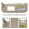 Beige Left Sun Visor for 2011-2015 Hyundai Elantra