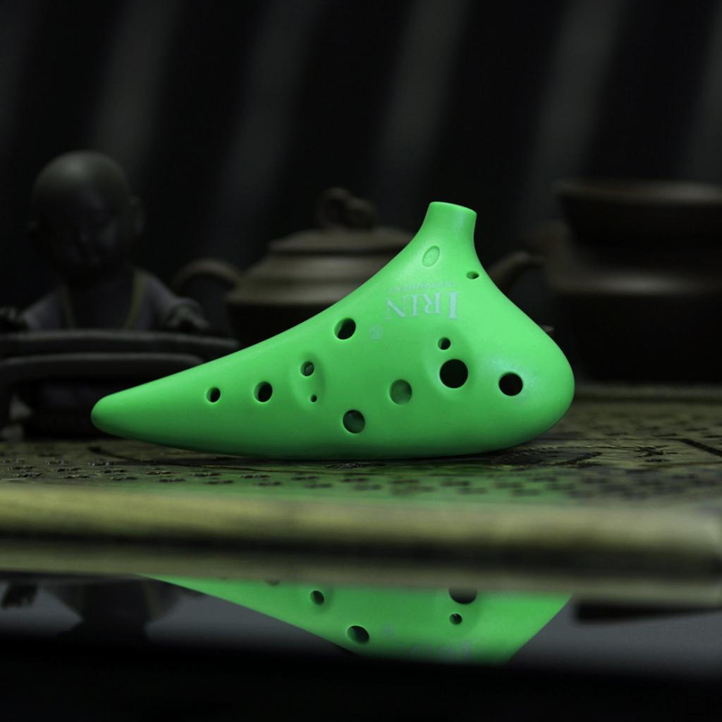 IRIN12 Hole C Tone Ocarina + National Style Package +Strap +Color Bag