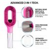Hair Spray Comb with Fine Mist - 2-in-1 Water Tank Brush for Hydration & Scalp Exfoliation, Travel-Friendly Daily Hair Care Tool