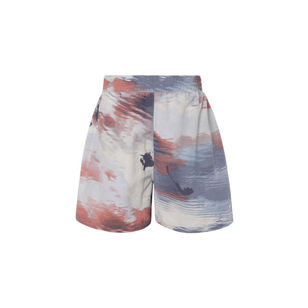 Nike All Over Print Lace-Up Outdoor Woven Casual Shorts Women shorts Multicolor FN1959-440