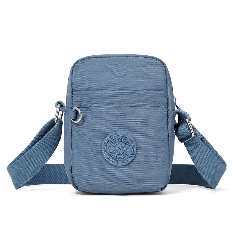 Borsa a Tracolla da Donna Multi-Scomparto in Nylon Idrorepellente Borsa a Spalla per Telefono Cellulare
