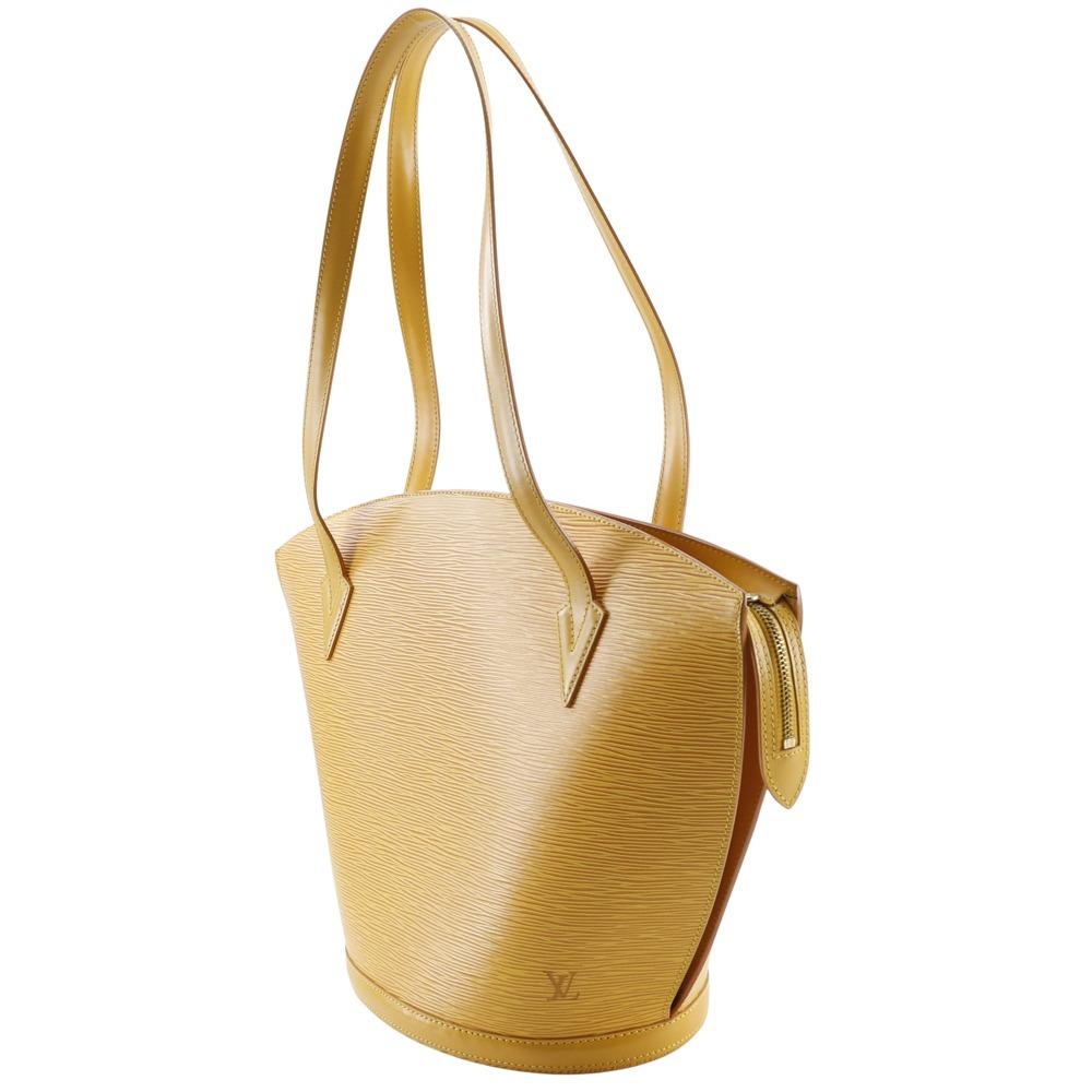 LOUIS VUITTON Sunjack shopping Tote Bag M52269 Tassily Yellow Epi Leather Women Used