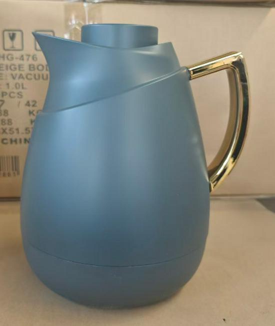 Termo Portátil de Gran Capacidad con Asa - Hervidor de Agua Caliente y Café