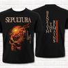 Sepultura T-Shirt Beneath The Remains 1989 Thrash Death Metal Groove Metal Sommer Baumwolle Herren Damen Top T-Shirt Streetwear Lässig
