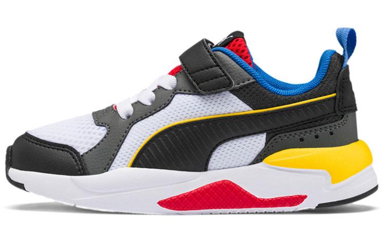 PUMA AC PS Низкие детские повседневные кроссовки Черные Дети Возраст 3-7 лет 372921-03 29