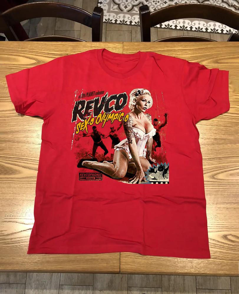 Revolting Cocks Sex-O Olympic Unisex Shirt Gift For Fan Cotton Tee Red QX780 Unisex T-Shirt S