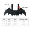 Pet Dog Cat Black Bat Wings Harness with Pumpkin Bells Halloween Costume Cosplay Cat Dog Clothes Cute Pet Supplies