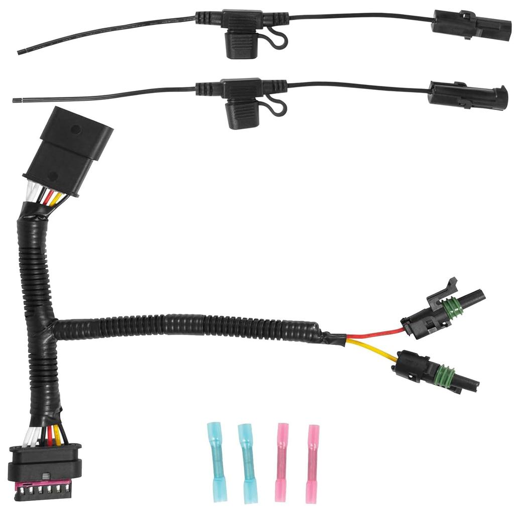 97109-0925 Daytime Running Light DRL Adapter Wiring Harness for Jeep Wrangler JL & Gladiator JT