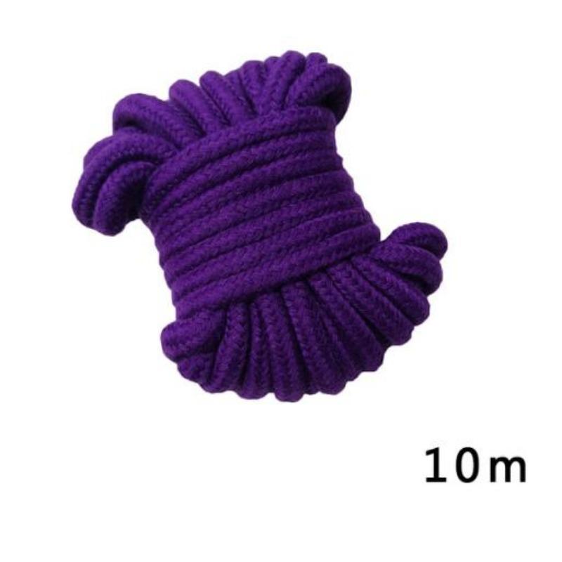 5m/10m Soft Cotton Rope Female Slave  Bondage Gear Set Adult Games Binding Role-Playing Sex Toys for Couples Women