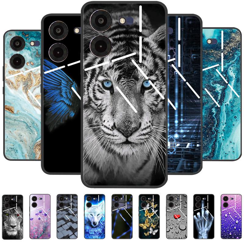 Für Tecno Pova 5 Pro 5G Hülle Pova5 4G Weiches Silikon TPU Handy Rückseite Für Tecno Pova Neo 3 Stoßfester Bumper LH6n Cartoon