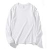 Men's Plus Velvet Warm Long-Sleeve T-Shirt, Crew Neck Base Layer for Autumn and Winter