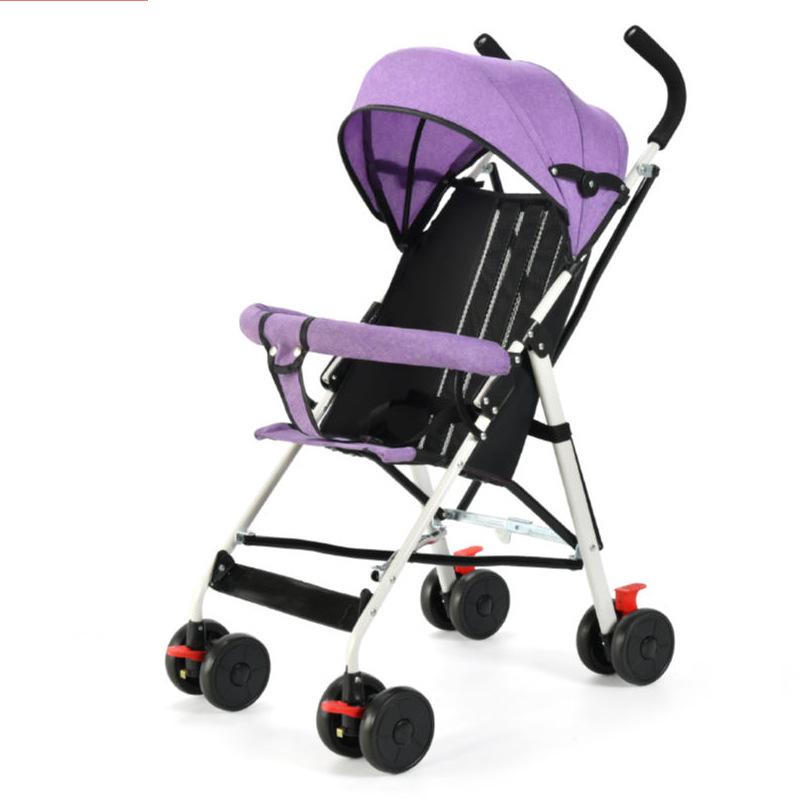 Lightweight Folding Baby and Toddler Umbrella Stroller with Recline Feature