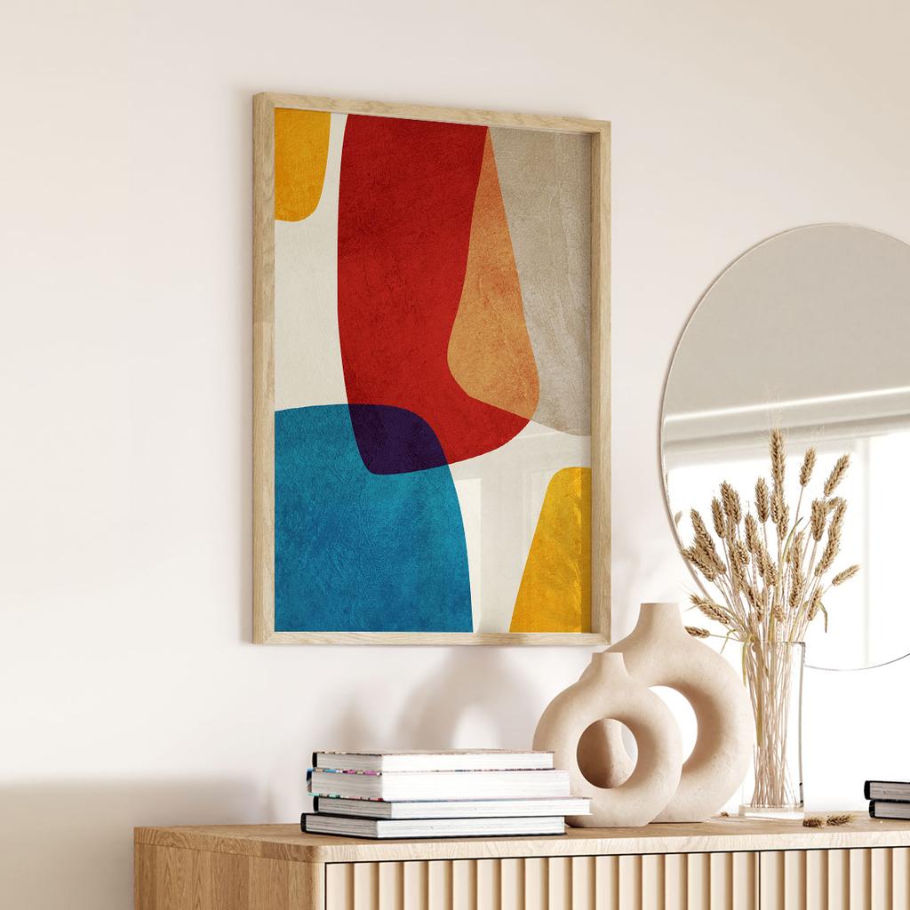 Poster Abstraction Colorful