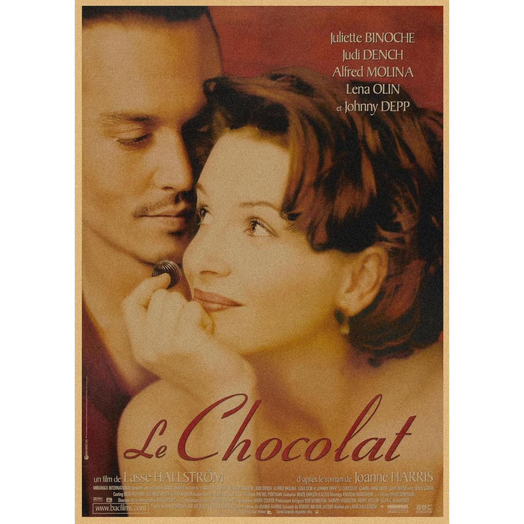 Vintage European & American Movie Posters: Retro Kraft Paper Wall Art for Bar, Cafe, Restaurant Decor.