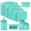 Seven-Piece Travel Storage Set: Wash Bag, Clothes, Underwear Organizer & Folding Sub-Pack