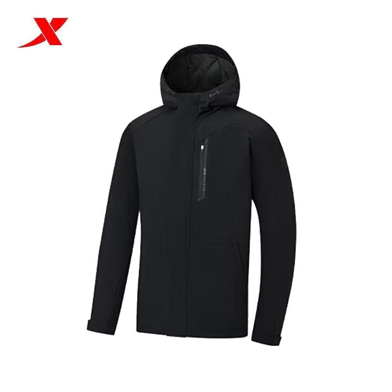 XTEP Men s Hooded Windproof Jacket 975429170004 3XL