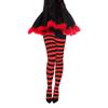 Sweet Striped Pantyhose Cosplay Elastic High Stockings Over Knee Dance Clubwear Stocks Women Girls