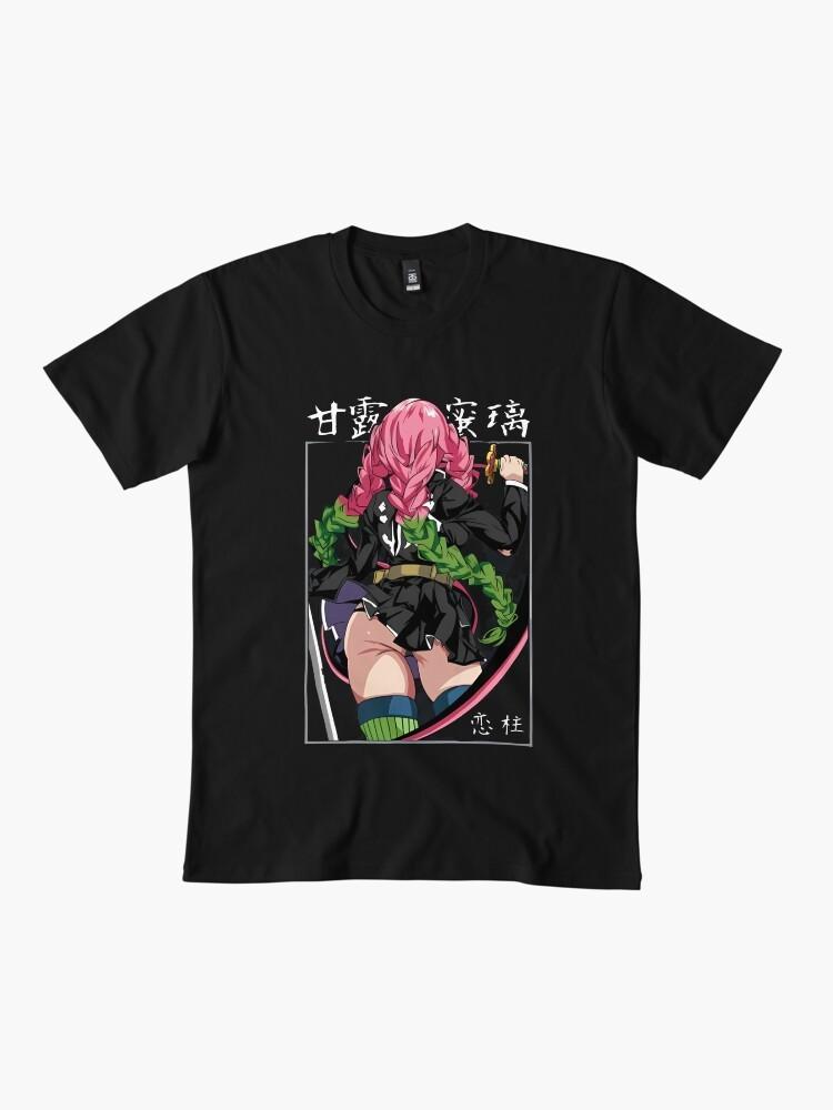 Anime Demon Slayer Mitsuri Love Hashira V3 Cute Hot Basic Unisex T Shirt
