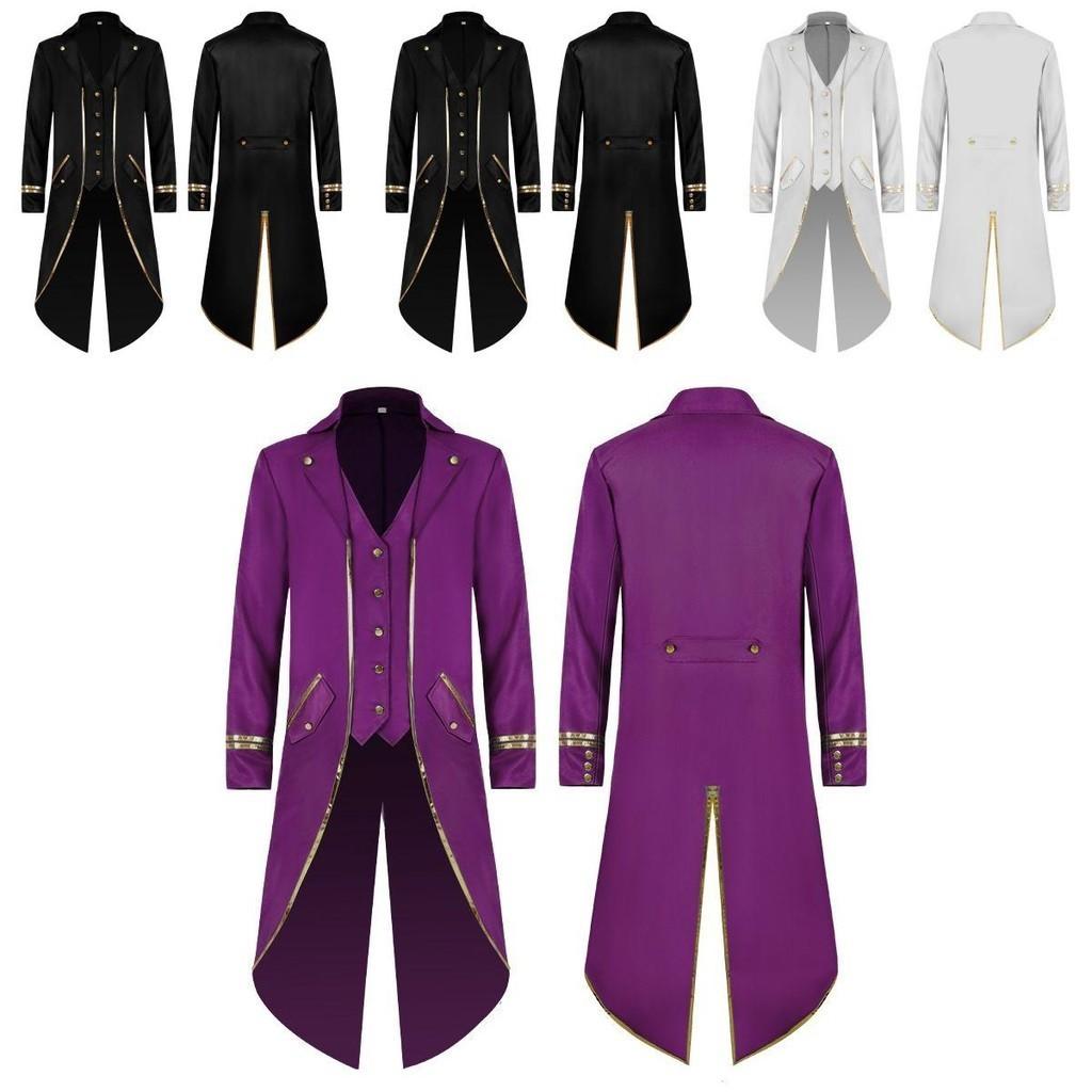 Magnificent Gothic Coat With Victorian Prince Look