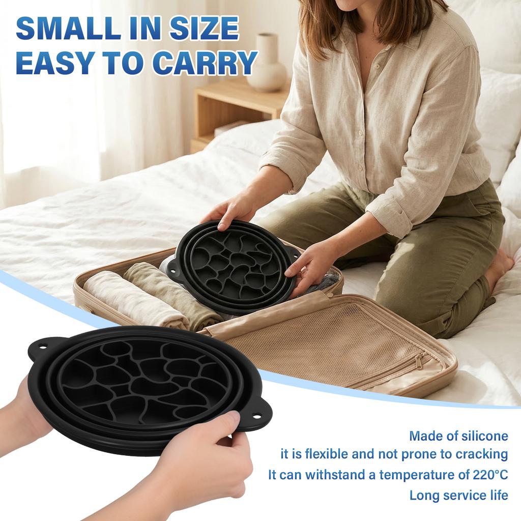 Foldable Silicone Facial Ice Bath Bowl for Facials Puffiness Cold Therapy Portable Cryo Dipping Skin Care Washbowl Beauty Tool
