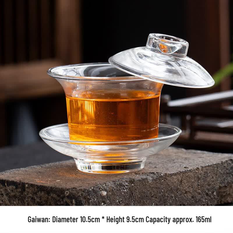 Youluo Chinese Ceramic Gaiwan Tea Bowl