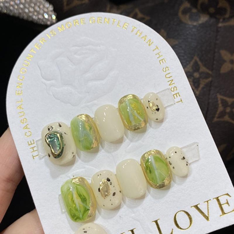 Experience The Beauty Of Handcrafted Jade Lake Nail Art Unique Patterns And High Quality