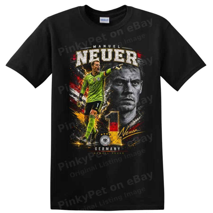 Manuel Neuer Fotbalový Brankář Německo Tričko Legenda Akční Tričko