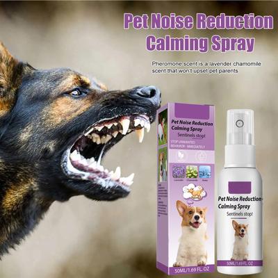 50ml Pet Noise Reduction Spray, Calming Pet, Preventing Stress, Reducing Pet Noise Spray