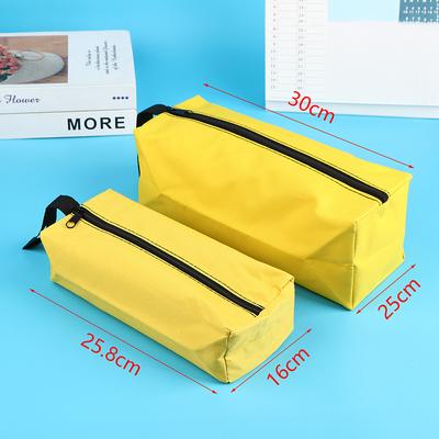 Borsa Porta Utensili a Mano Piccola Viti Chiodi Punte Metallo Parti Borsa Porta Attrezzi Tela Impermeabile Custodia per Strumenti Organizzatore