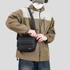 Business Handbag Solid Color Shoulder Bag Large Capacity Men's Commuter Crossbody Bag