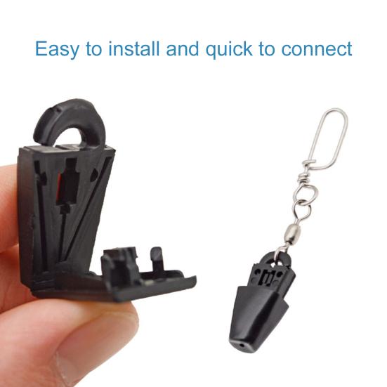 1 Set Deep Sea Trolling Fishing Connector Heavy Objects Trolling Connection Kit Sinker Weight Ball Swivel Connector Fishing Accessories