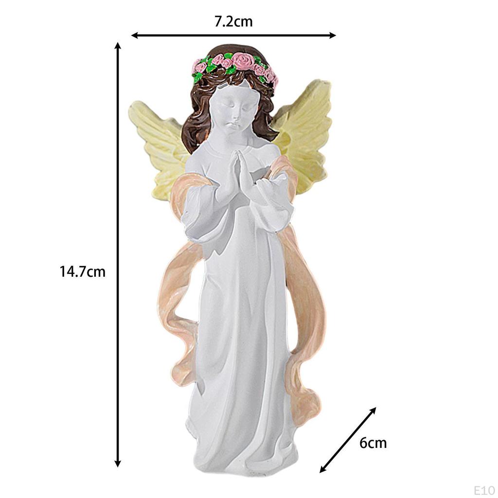 Resin Angel Sculpture for Home Decoration