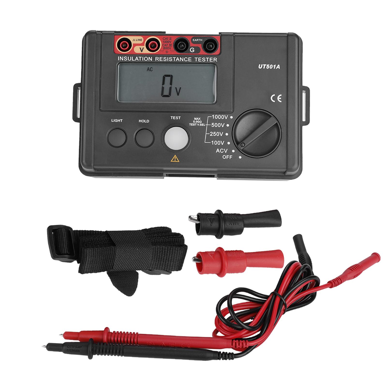 

Uni T UT501A 1000V Insulation Multimeter Voltmeter Tester