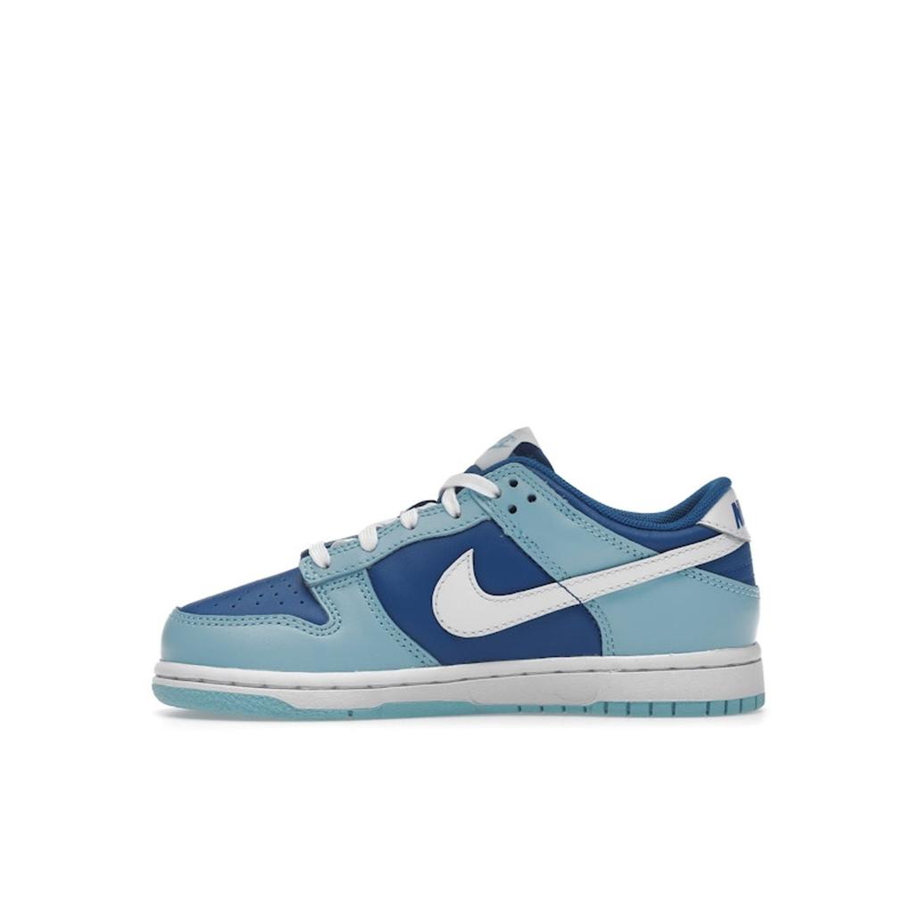 Nike Dunk Low Retro QS PS Argon 2022 Kids Sneakers Blue Flash White DV2635-400