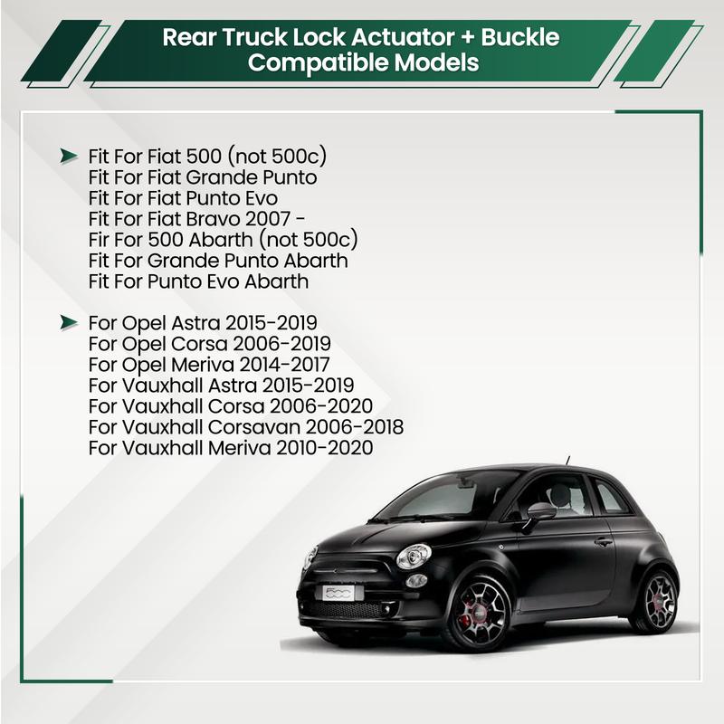 Door Hatchback Tailgate Lock Door Actuator Boot Lock Latch 55702917 For Fiat 500 Grande Bravo Punto Evo Vauxhall Astra Corsa D E