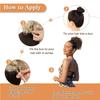 Messy Bun Hair Piece Elastic Drawstring Loose Wave Curly Scrunchies Ponytail Extension